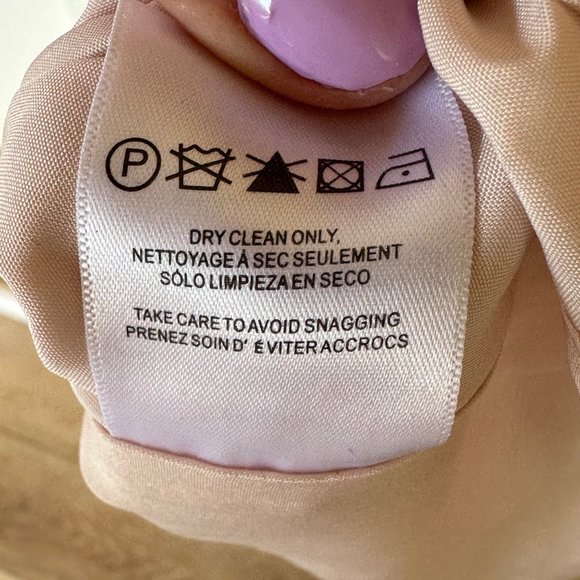 Jenny Yoo Collection Watercolor Lavender “Nyla” Strapless Floor Gown Size 14 - Picture 13 of 16